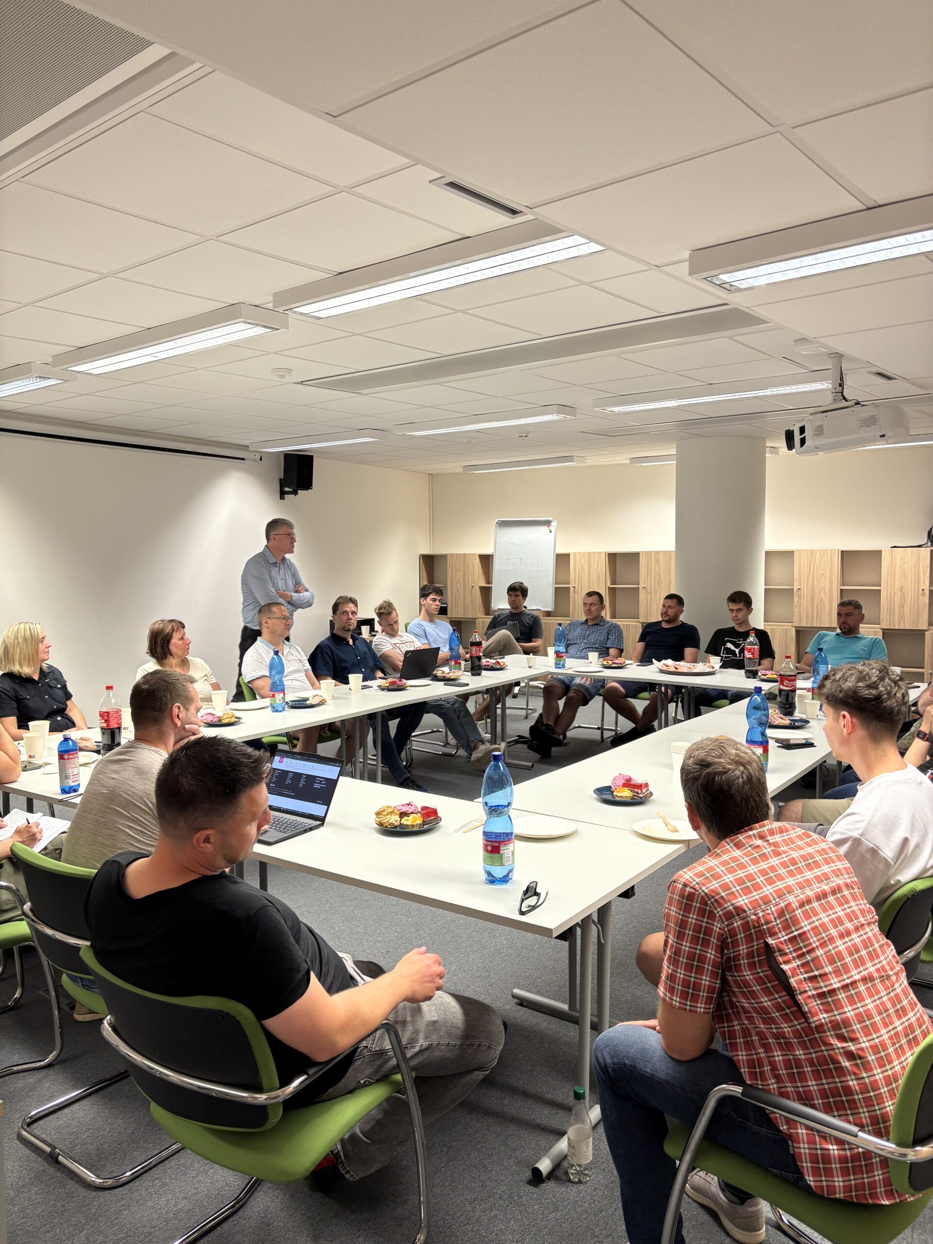 Tým Hyverr na All Hands Meetingu v Ostravě.