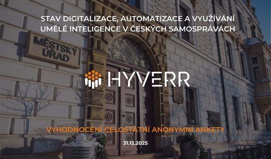Stav digitalizace, automatizace a využívání umělé inteligence v českých samosprávách