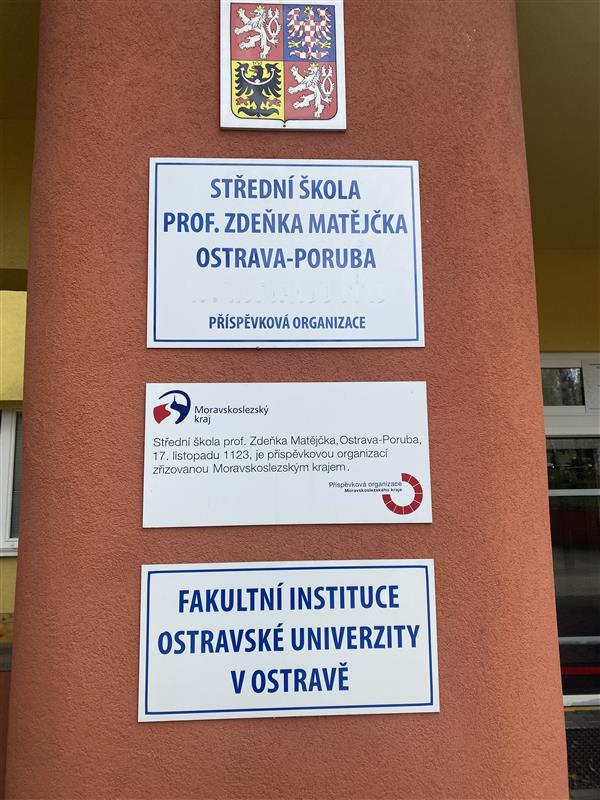 SŠ prof. Zdeňka Matějčka v Ostravě-Porubě