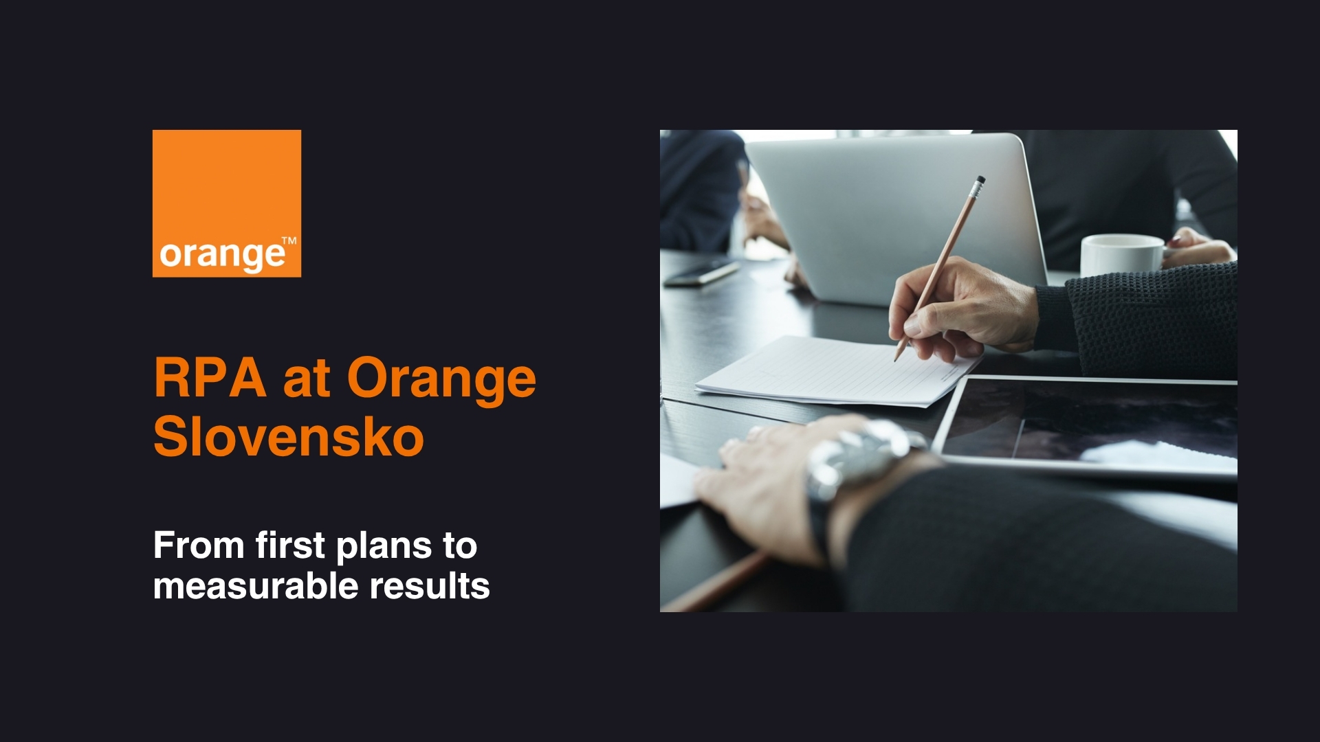 RPA spolupráce Hyverr a Orange Slovensko s měřitelnými výsledky